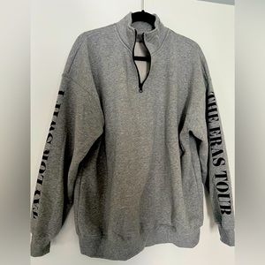 official Taylor Swift The Eras Tour quarter zip